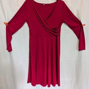 Maroon Date night dress